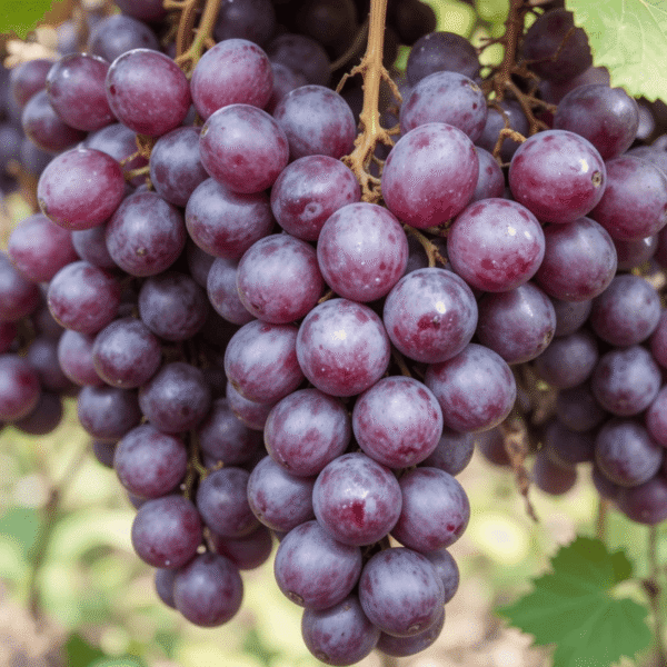 vigne (2) Raisin Red Globe